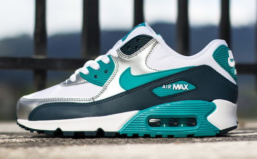 Nike Air Max 90 Womenss Shoes Black White Green Special Outlet Store